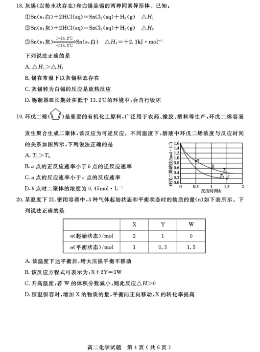 2019-2020Ĵʡ(l)ɽи߶W(xu)όW(xu)ĩԇDƬ棩4