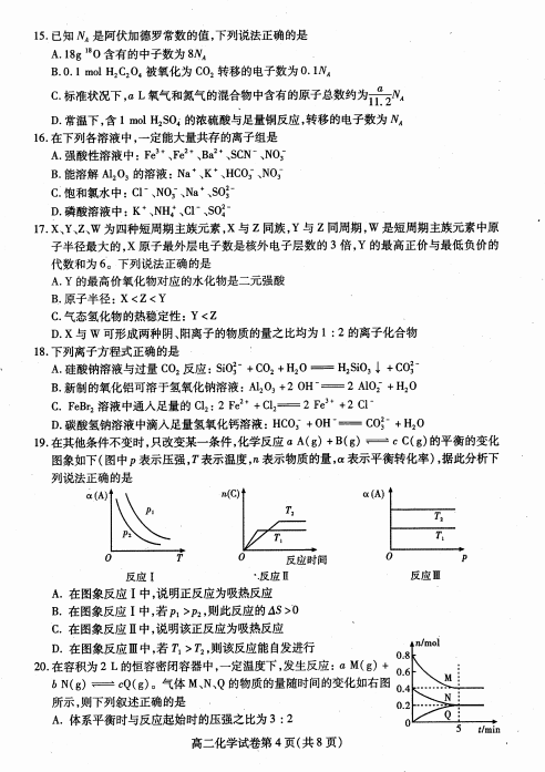 2019-2020Ĵʡ(ni)и߶W(xu)όW(xu)ĩԇDƬ棩4