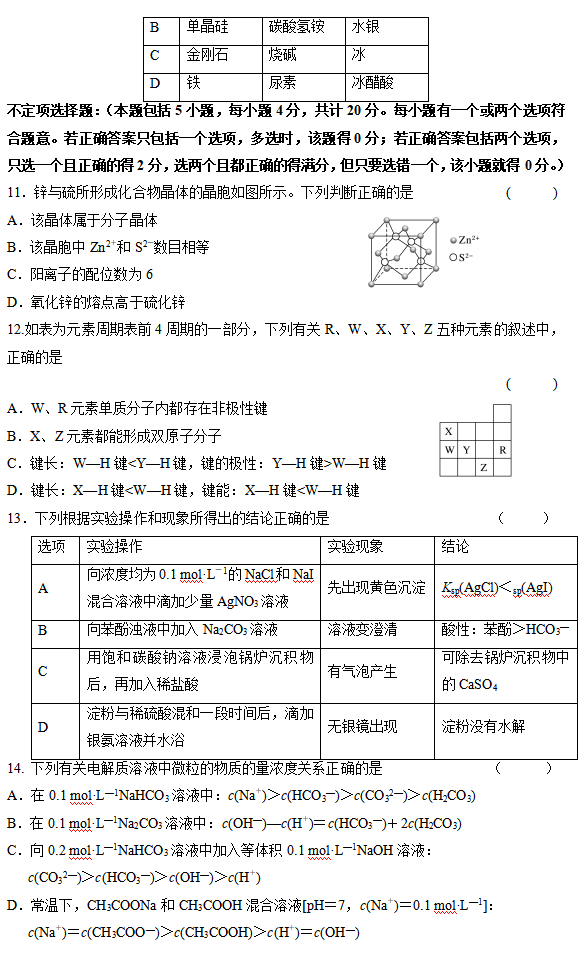 2020ýKKĽ߼ЌW(xu)߶W(xu)W(xu)ڙzyԇ}3