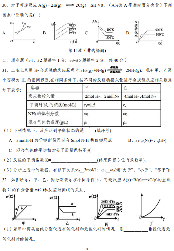 2020Ĵ_(d)hи߶W(xu)W(xu)¿ԇ}9