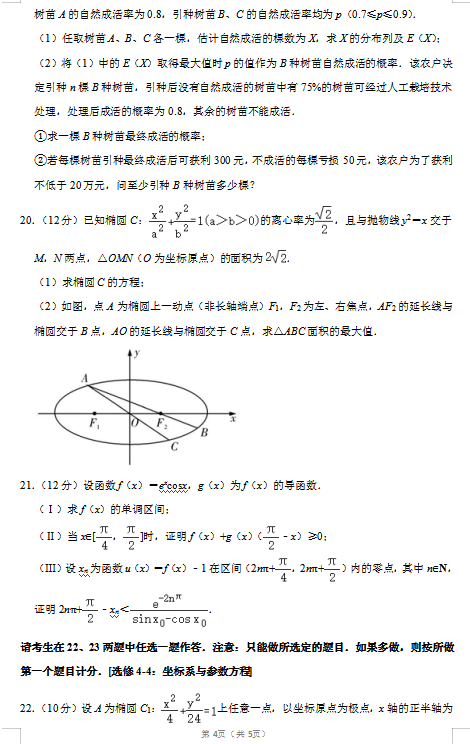 2020úʡLɳLЌW(xu)Ɣ(sh)W(xu)߿ģMԇ}DƬ棩4