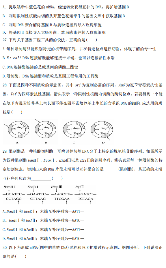 2020ú˳жи߶W(xu)¿ԇ}7