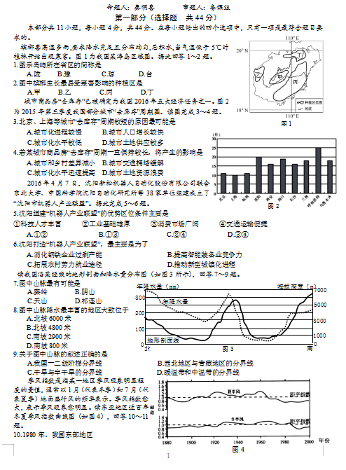 2020ĴʡohЌW(xu)߶W(xu)ڵܾԇ}ߣd棩