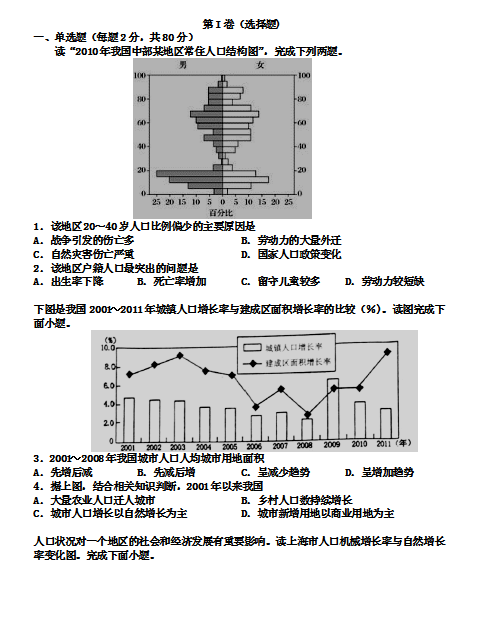 2020úʡl(xing)xhеڶ߼ЌW(xu)һµһ¿ԇ}d棩