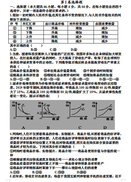 2020ɽʡxhЌW(xu)У¿ԇ}d棩