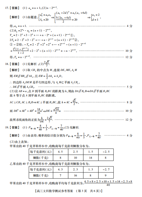 2021ʡǷ(chung)(lin)˸όWڔ(sh)W(lin)ģM{(dio)ԇ}𰸣DƬ棩3