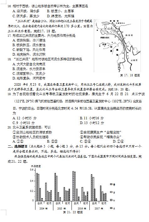 2021㽭ʡ߲ꖹ⡱¸߿о(lin)˸όW(xu)ڵУ(lin)ԇ}DƬ棩4