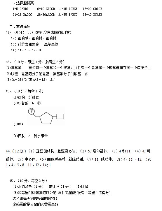 2021üʡԭǬhЌW(xu)һόW(xu)һ|(zh)zy(c)ԇ}𰸣d棩