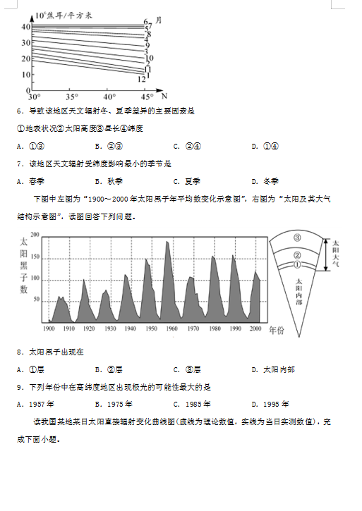 2021ÏV|ʡTشW(xu)һЌW(xu)һһW(xu)ڵ(x)ԇ}DƬ棩2