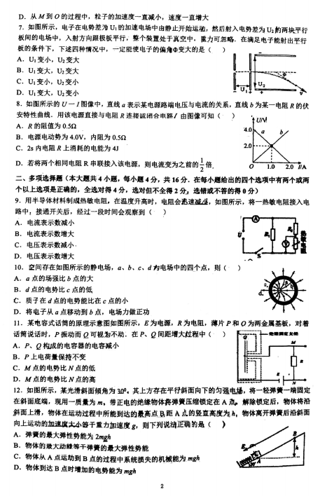 2021øʡBTW(xu)ٿƼЌW(xu)߶пԇԇ}DƬ棩2