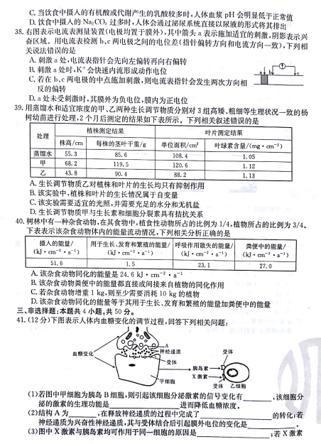 2021úʡʮи߶όW(xu)ĩ{(dio)пԇԇ}DƬ棩7