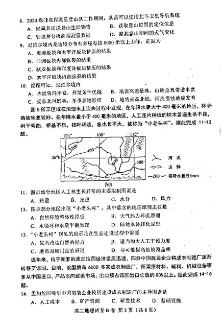 2021úӱʡɽи߶όW(xu)ڵĩԇԇ}DƬ棩3