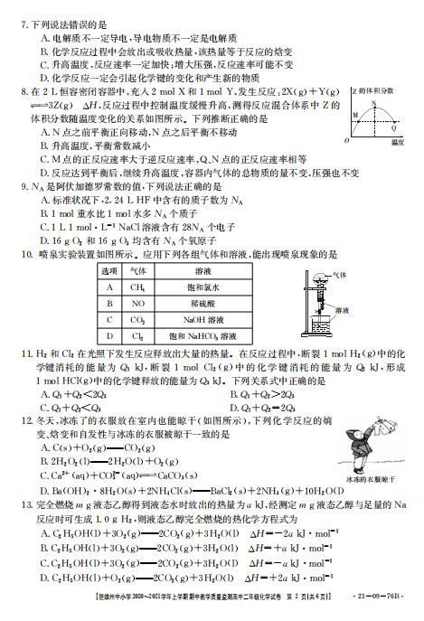 2021ʡСW(xu)߶όW(xu)ڻW(xu)ԇ}DƬ棩2