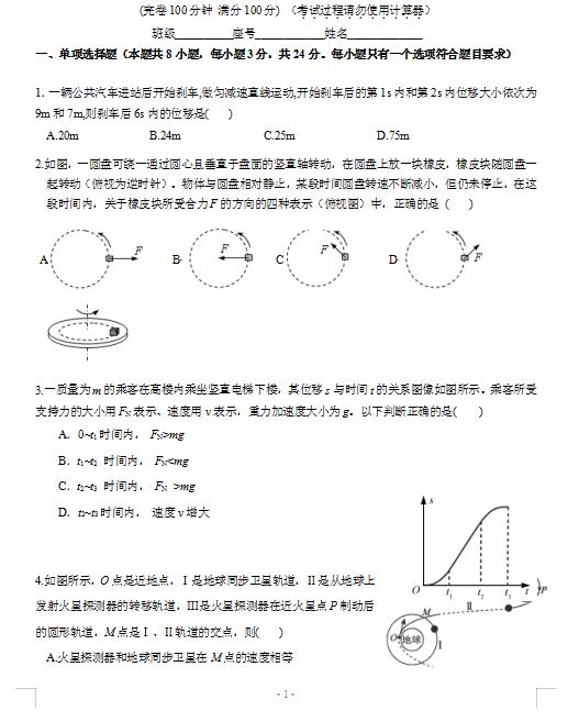 2021øʡݵһЌW(xu)όW(xu)пԇ}d棩