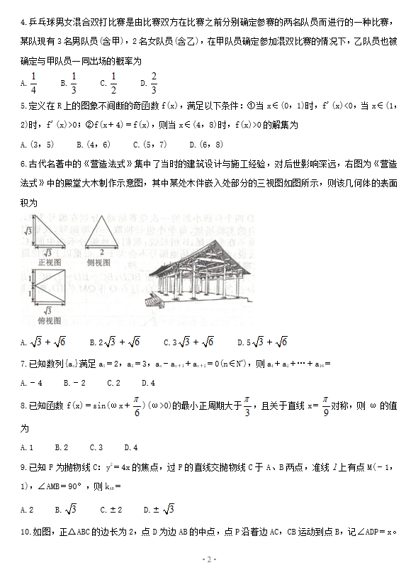 2021ͨߵȌW(xu)Уȫy(tng)һԇ(sh)W(xu)ģMԇ}壨DƬ棩2