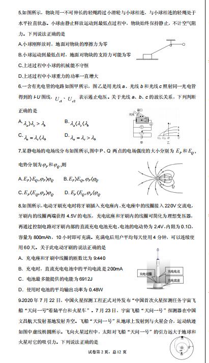 2021㽭ʡW(xu)(x)ԇ}DƬ棩2