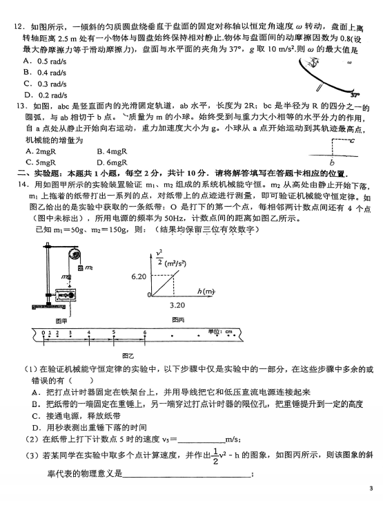 2021ýKʡKݵһЌW(xu)УһW(xu)ԇ}DƬ棩3