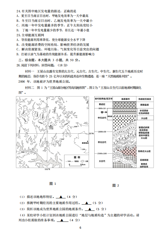 2021ýKʡxеڶЌW(xu)߶W(xu)ĩģMyԇ}DƬ棩6