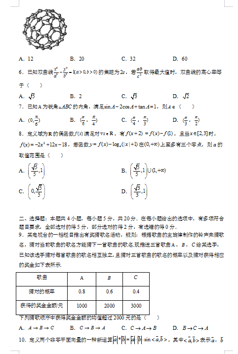 2022ýKʡͨиόW(xu)ڔ(sh)W(xu)һν̌W(xu)|(zh)O(jin)yģMԇ}DƬ棩2