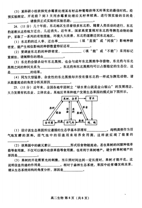 2022ɽ|ʡHи߶όW(xu)ĩy(tng)ԇ}DƬ棩8